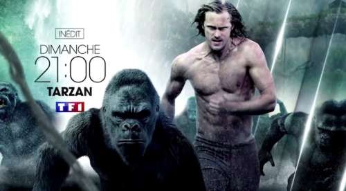Audiences prime 17 février : Tarzan (TF1) largement plus fort que Barnaby (France 3) et Tintin (France 2)