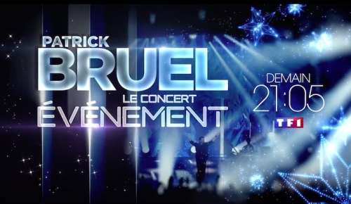 Le concert de Patrick Bruel en direct, live et streaming de Paris La Défense Arena, ce soir sur TF1