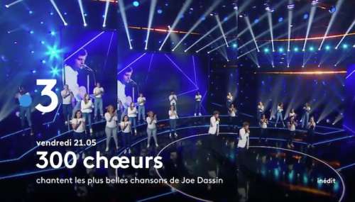 « 300 Chœurs » du 16 octobre : les plus belles chansons de Joe Dassin (artistes et invités)