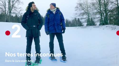 « Nos Terres Inconnues » dans le Jura avec Amir, le 2 novembre 2021 sur France 2