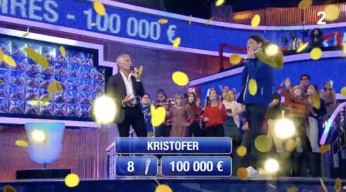 « N’oubliez pas les paroles » : 8ème victoire et 100.000 euros pour Kristofer !