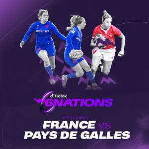 Rugby Tournoi des Six Nations féminin : suivre France / Pays de Galles en direct, live et streaming (+ score en temps réel et résultat final)