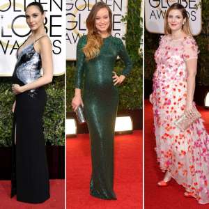Des stars enceintes montrent des bosses de bébé aux Golden Globes : photos