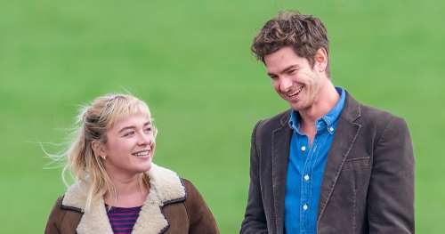 Florence Pugh et Andrew Garfield tournent “We Live in Time” à Londres : photos
