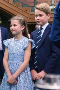 Le prince William et Kate Middleton amènent George et Charlotte à Wimbledon