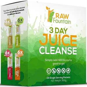 Raw Fountain On-the-Go Juice Cleanse Is 50% Off Right Now
