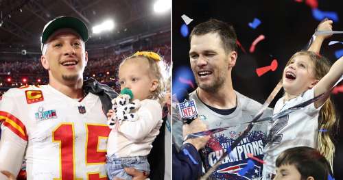 Les papas les plus chauds de la NFL, passés et présents : photos avec leurs enfants