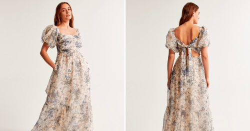 Apportez du drame avec cette robe Abercrombie & Fitch – 20 % de réduction